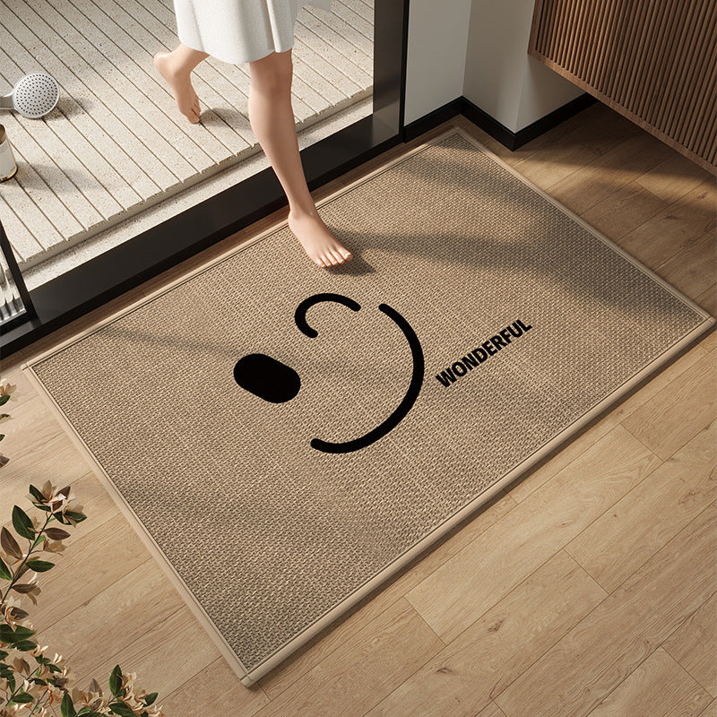 Elegante moderne Badezimmermatte Brehn