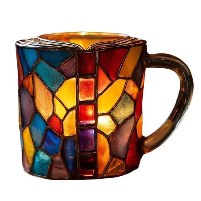 Kreative Buchstapel Tasse Brehn