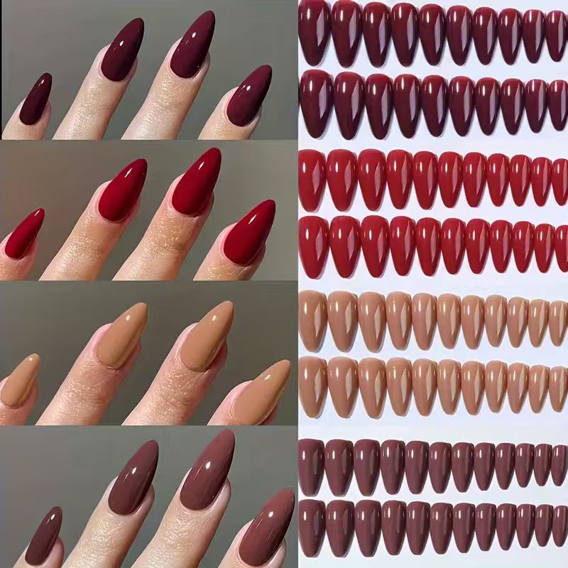 Premium-Qualität Langanhaltendes Press-On Nagelset Brehn
