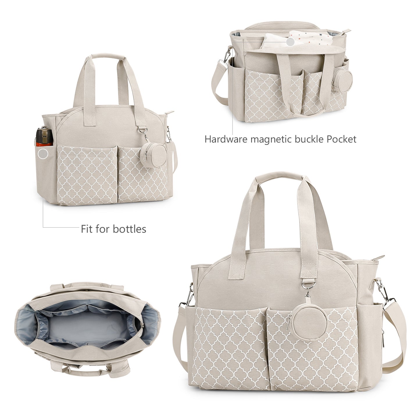 Multifunktionale Wickeltasche Brehn