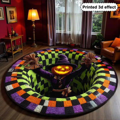 Halloween-Themen 3D-Optische Illusions-Teppich