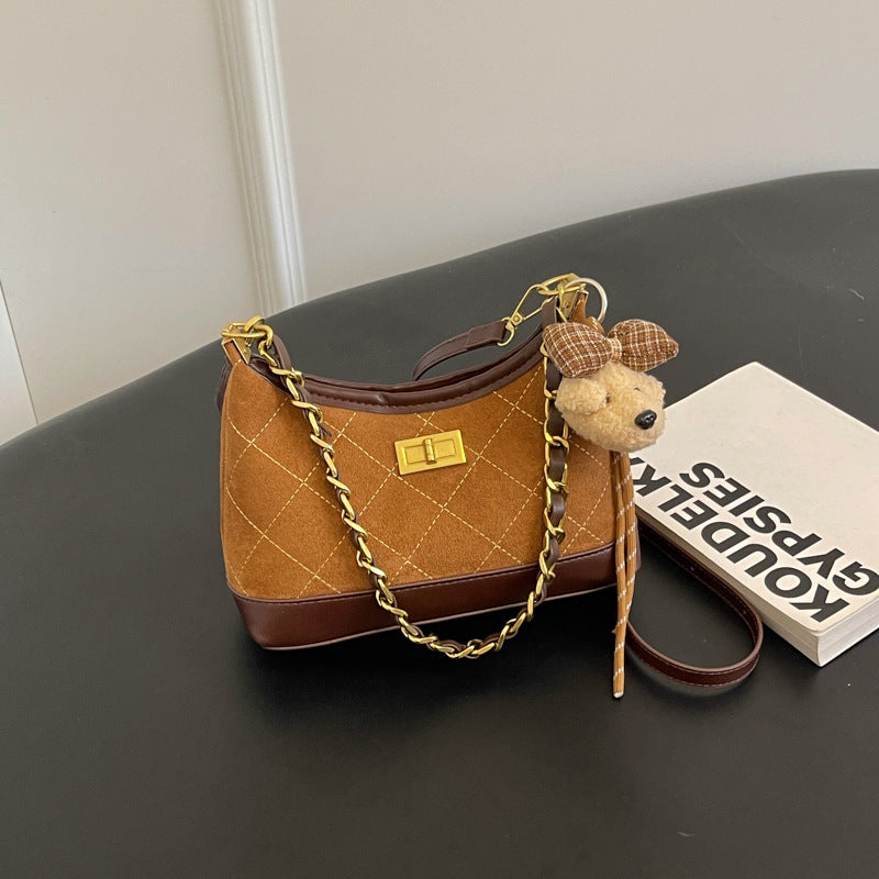 Gepatchtes Mini-Handtasche