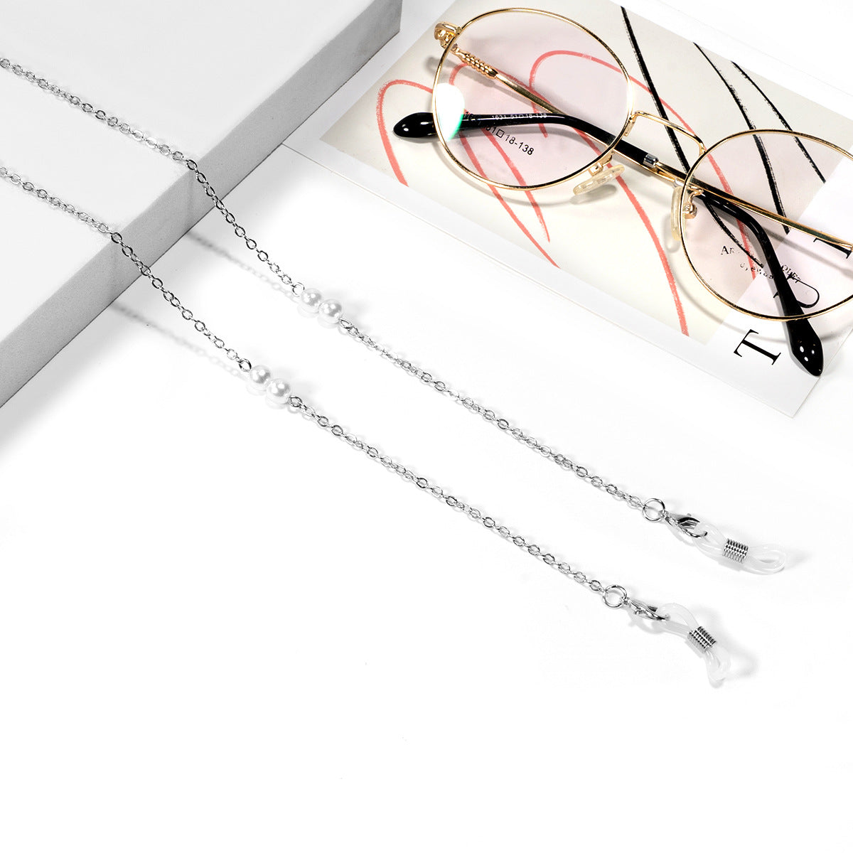 Premium Metall Brillen Kette Brehn