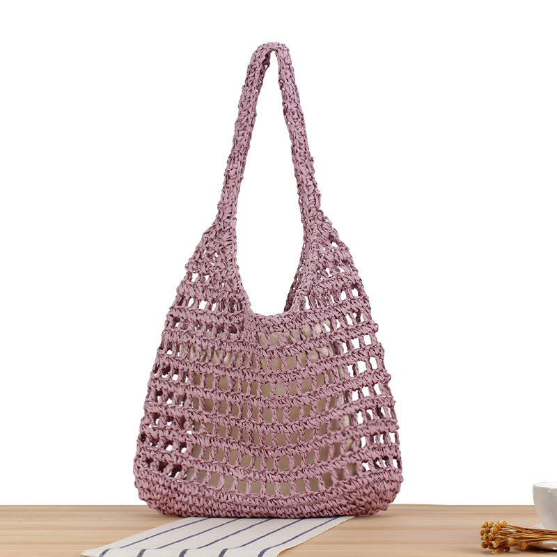 Handgeknüpfte Netztasche Brehn