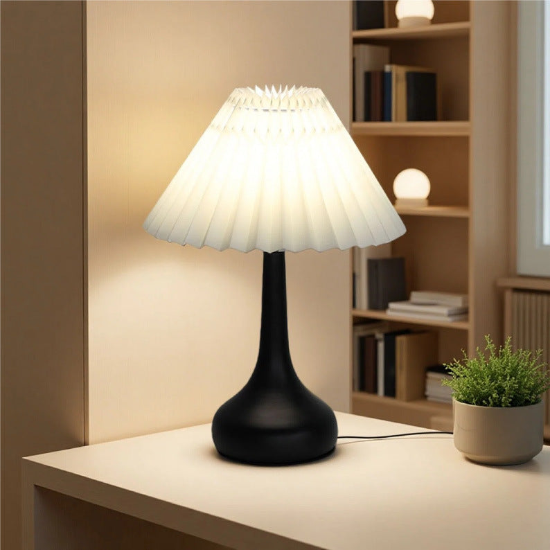 Florale Akzent Tischlampe