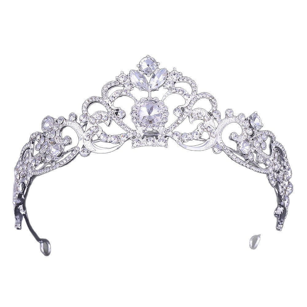 Damen Kristallverzierte Tiara Brehn