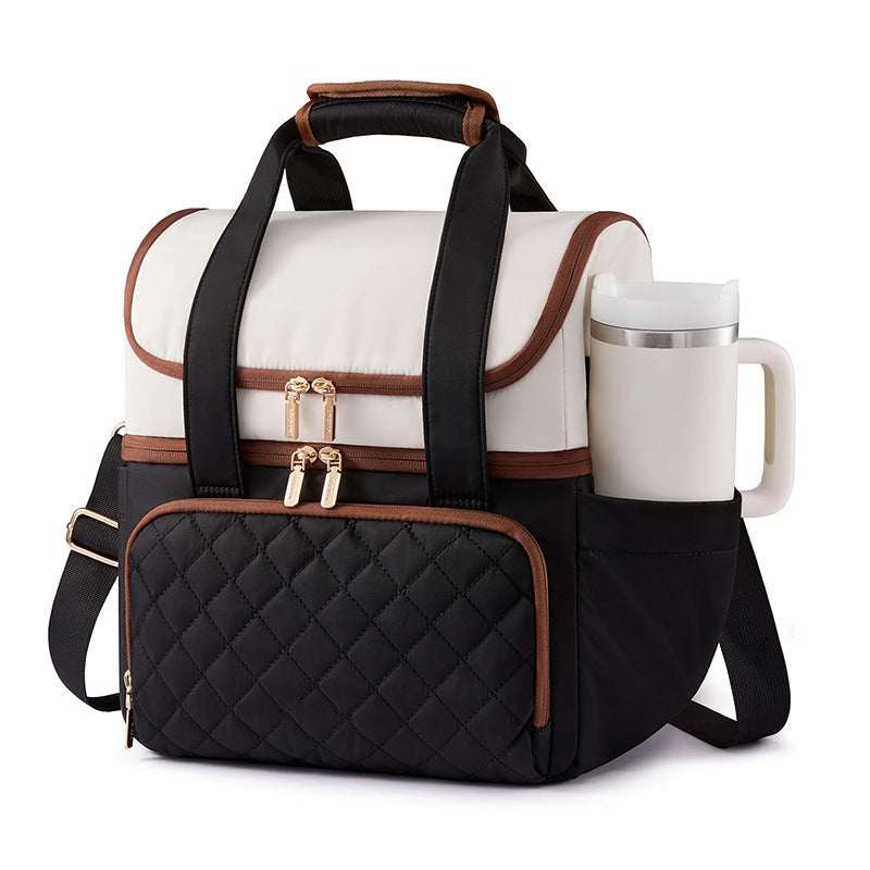 Elegante Kühltasche mit Praktischem Getränkehalter Brehn