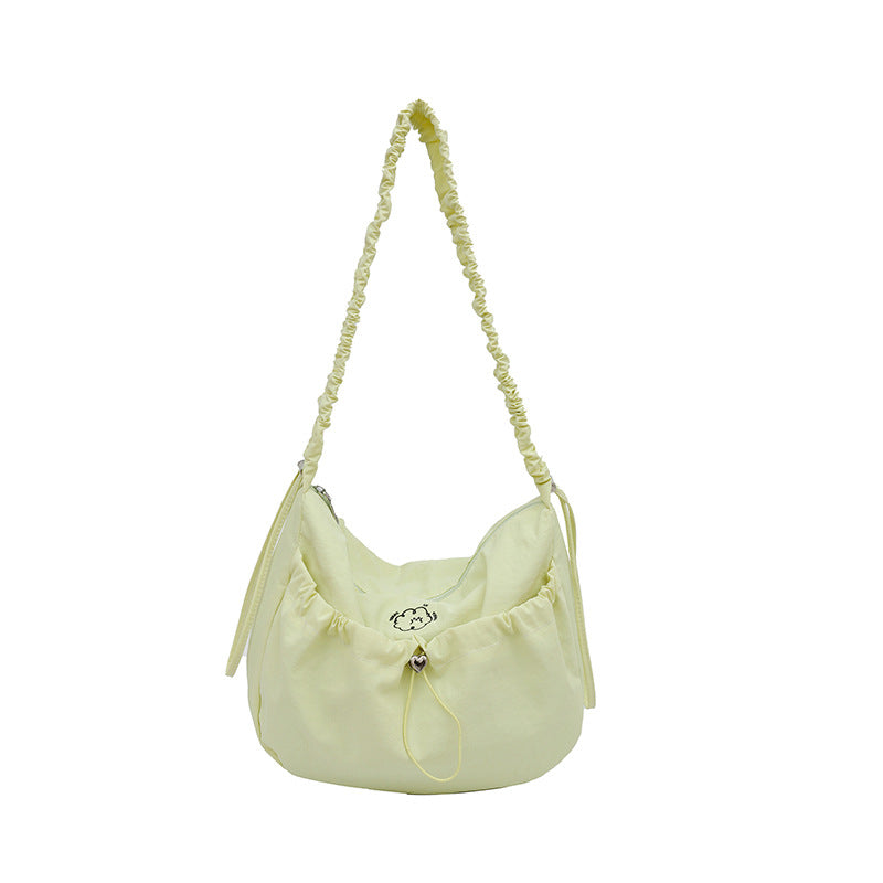 Modische Crossbody-Tasche mit Elastischem Tragegurt Brehn
