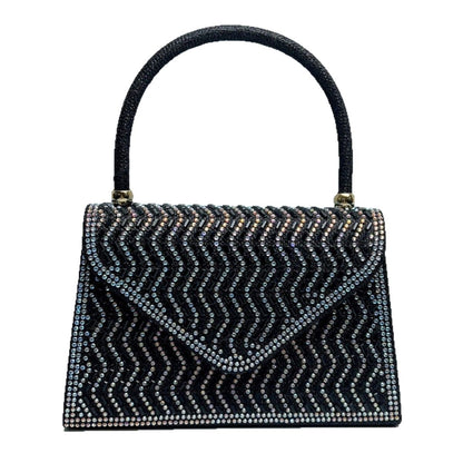Rhinestone-beschichtete Abend-Handtasche