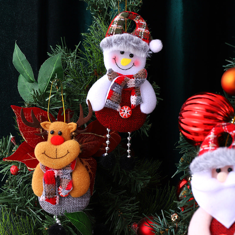 Dekorativer Weihnachtsrentier aus Filz Brehn