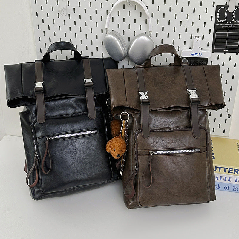 Stilvoller Leder-Rucksack Brehn