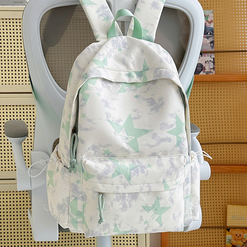 Stylischer Rucksack mit Sternmuster