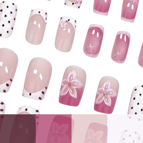 Floral Abstract Nail Art Set Brehn