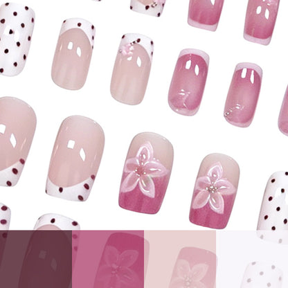 Floral Abstract Nail Art Set Brehn