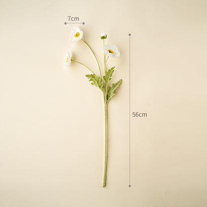 Blumige dekorative Stiele