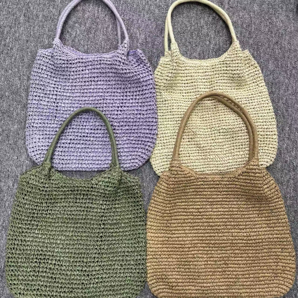 Handtasche Aus Handgefertigtem Naturmaterial mit Robustem Design Brehn