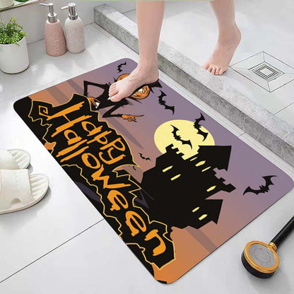 Halloween-Themen-Dekor-Badvorleger