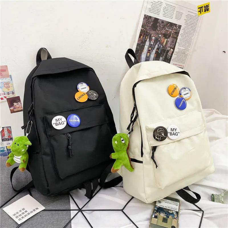 Rucksack mit Kreativem Badge-Design Brehn