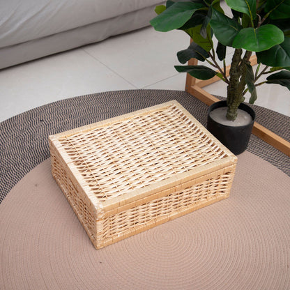 Elegante handgewebte Aufbewahrungsbox Brehn