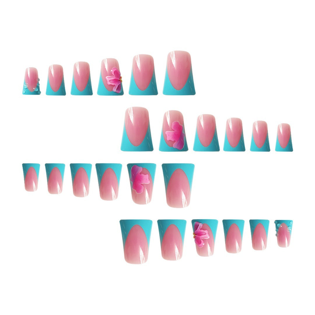 Künstlerische florale Nagelkunstverlängerungen Brehn 1787913980