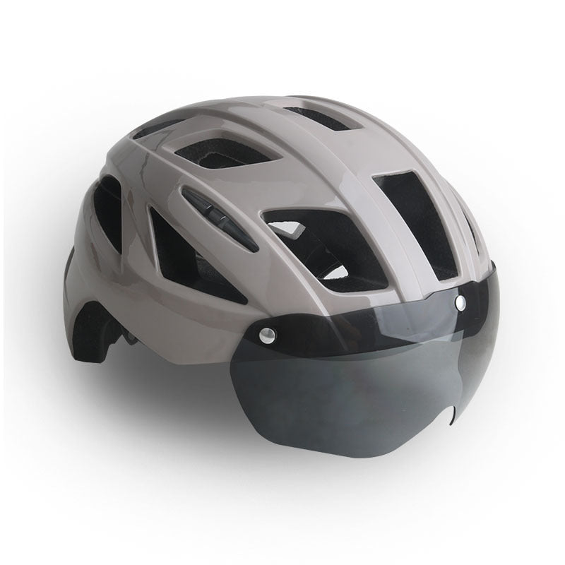 Multifunktionaler Fahrradhelm mit Visier Brehn