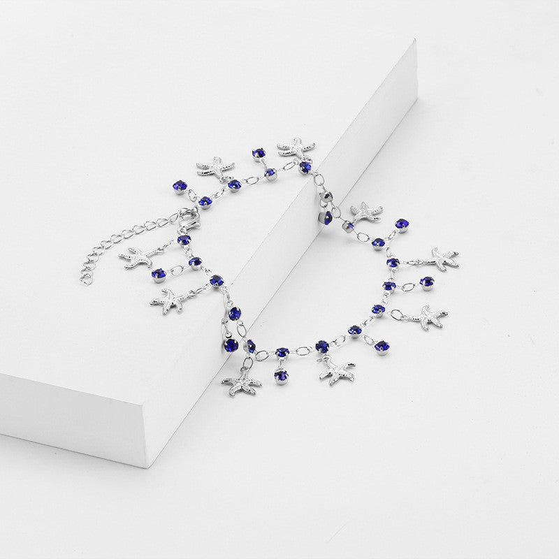 Seestern Charm Fußkette Brehn