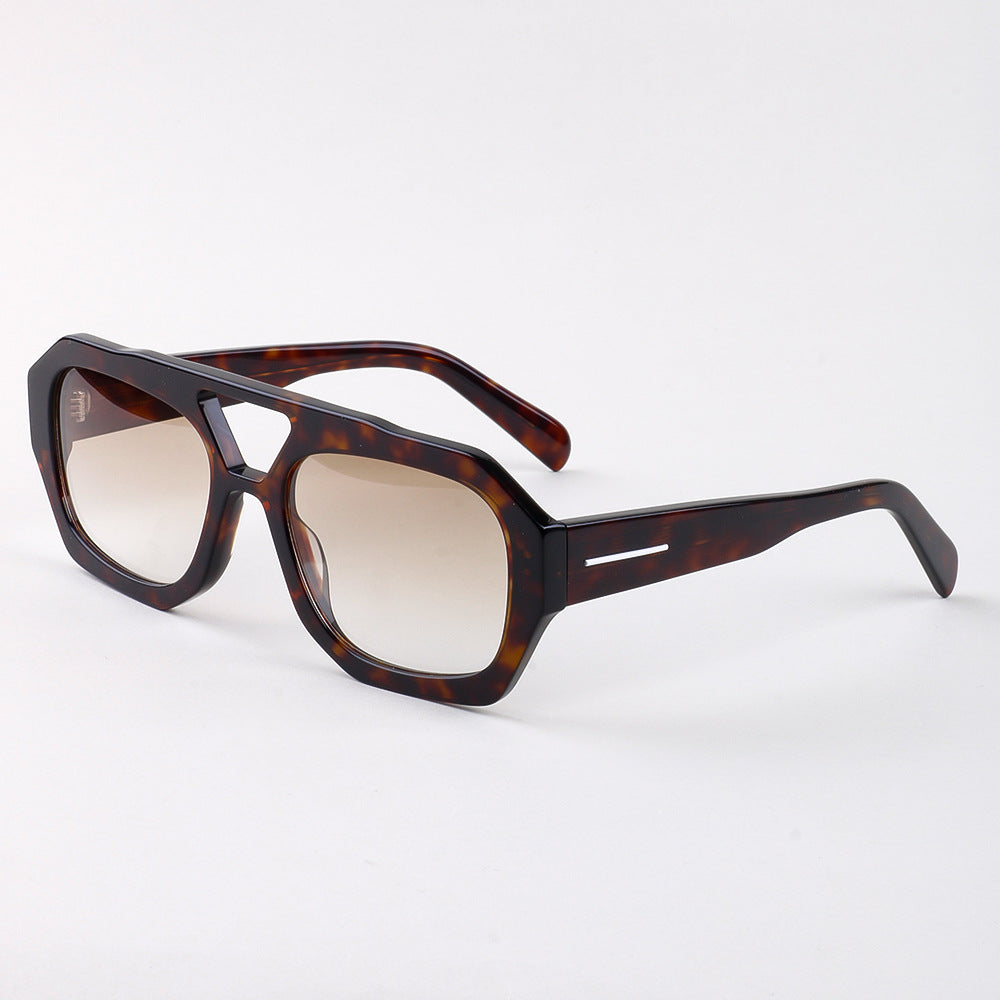 Damen trendige Sonnenbrille im modernen Rahmen-Design Brehn