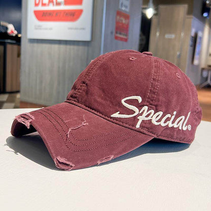 Unisex Verwaschenes Baumwoll-Dad-Cap Brehn