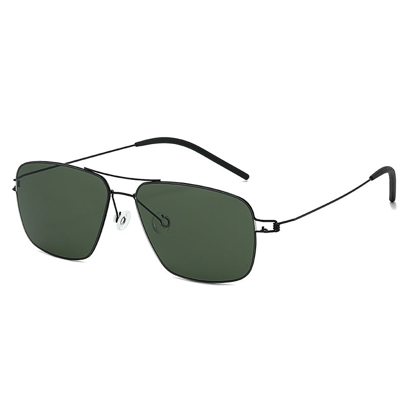 Damen moderne geometrische Sonnenbrille Brehn