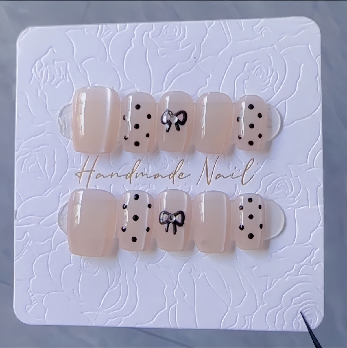 Handgemachtes Nail Set Brehn