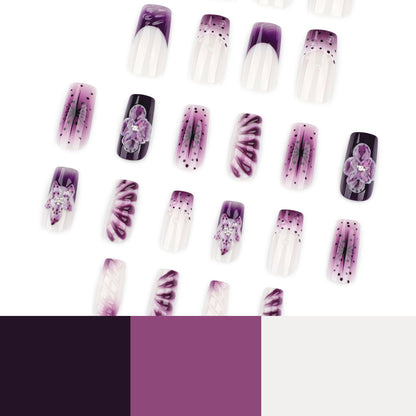 Kunstvolle Nagelverlängerungen mit zeitgenössischem Design und exquisite Details Brehn