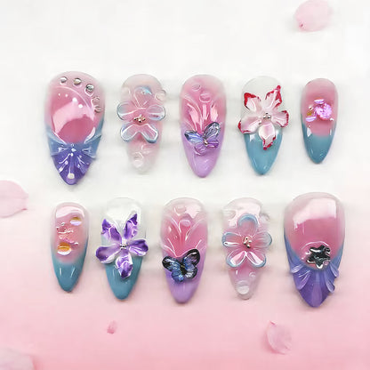 Floral Art Press-On Nagelkollektion Brehn