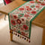 Bestickter Floralmuster Tischläufer