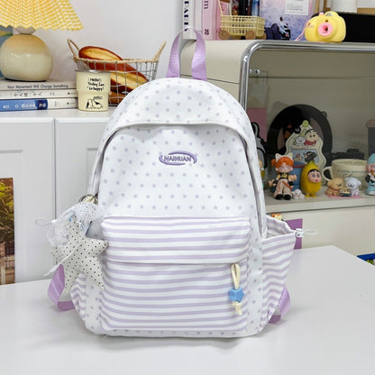 Stylischer Sternmuster Casual Rucksack Brehn