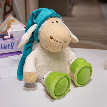 Plüsch Waschbär Weiches Fell Sitzendes Plüschtier mit besticktem Gesicht und flauschigem Schwanz Brehn