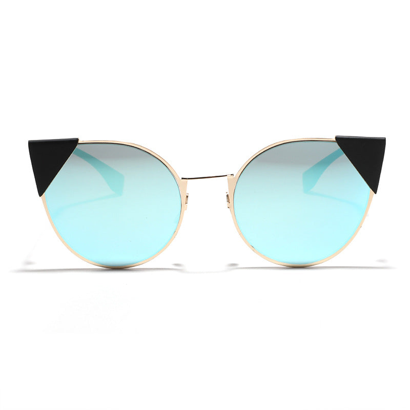 Damen modische Cat-Eye Sonnenbrille mit stilvollen Akzenten Brehn