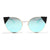 Damen modische Cat-Eye Sonnenbrille mit stilvollen Akzenten Brehn