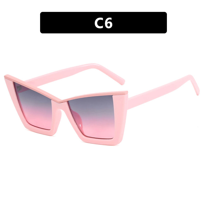 Damen moderne Cat-Eye Sonnenbrille mit extravagantem Design und schützendem UV-Filter Brehn