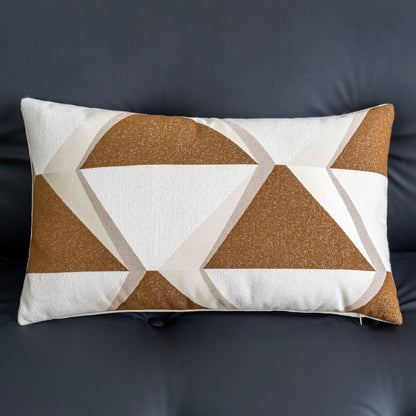 Elegantes geometrisches Kissen