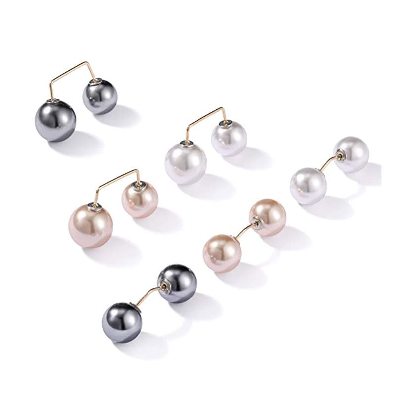 Modernes Doppelkugel-Ohrcuff-Set Brehn