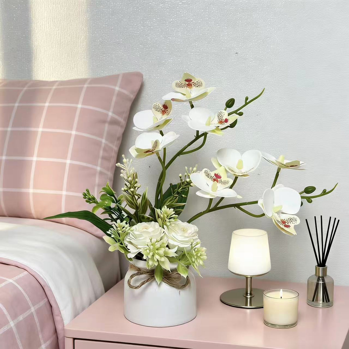 Heimdekorative künstliche Orchidee für die Innenausstellung und -gestaltung