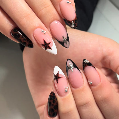 Künstlerisches 3D-Acryl-Nail-Design Brehn