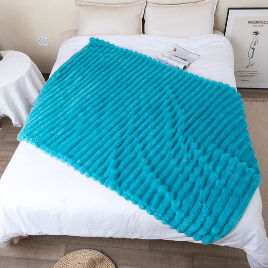 Damen Flauschige Schlafdecke mit strukturiertem Design Brehn