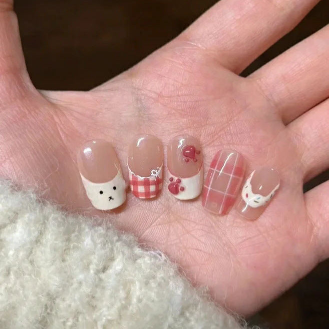 Kreative Themen Press-On Nagelkunst Brehn