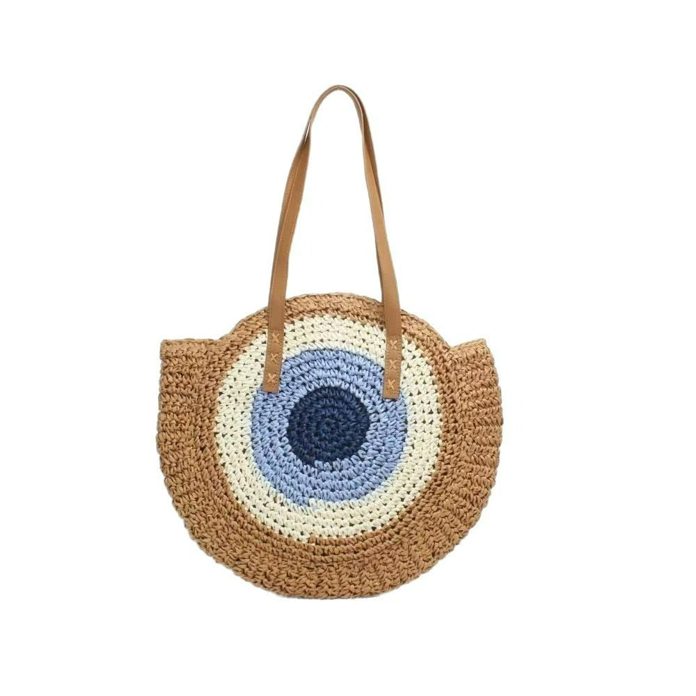 Trendige Basttasche Brehn