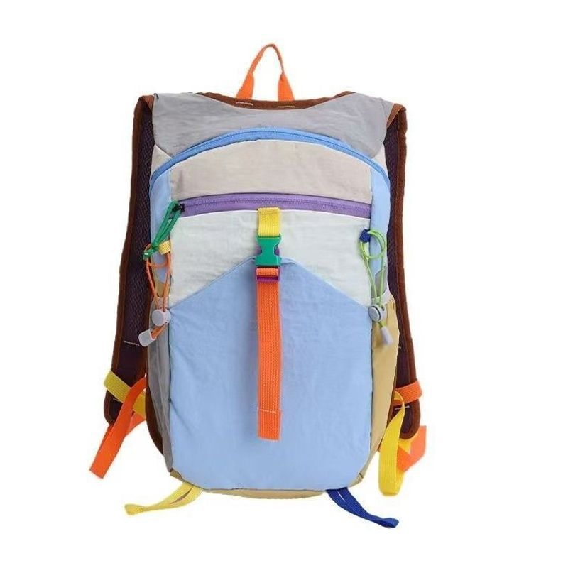 Farbenfroher Mehrfach-Taschen Rucksack Brehn