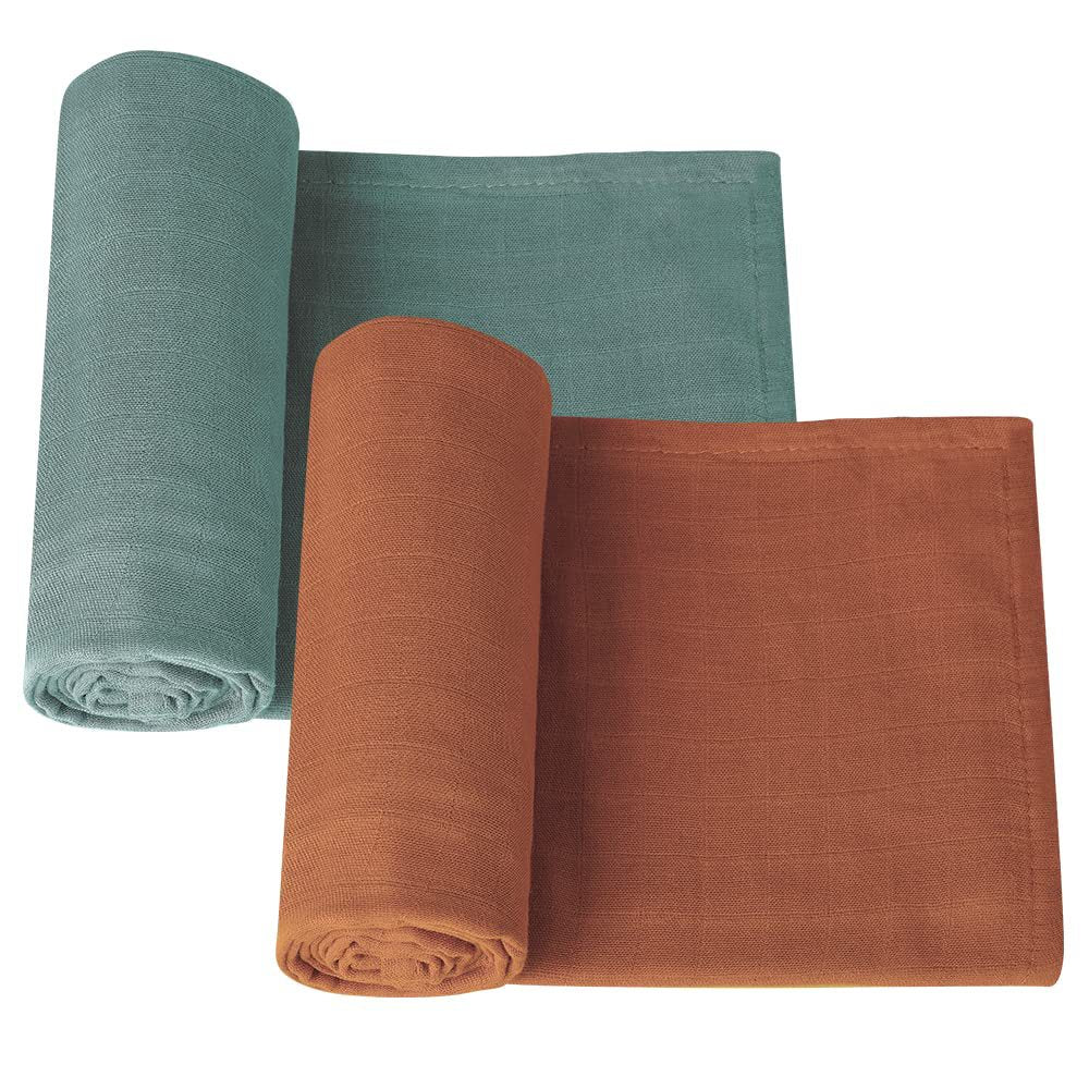 Atmungsaktive Bio-Baumwoll Multi-Use Wickeldecke Brehn
