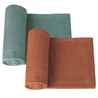 Atmungsaktive Bio-Baumwoll Multi-Use Wickeldecke Brehn