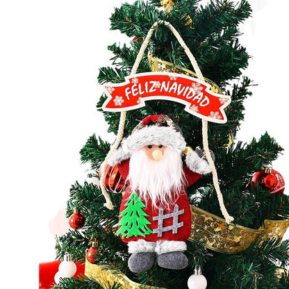 Deckendekoration mit Weihnachtsmann-Motiv Brehn