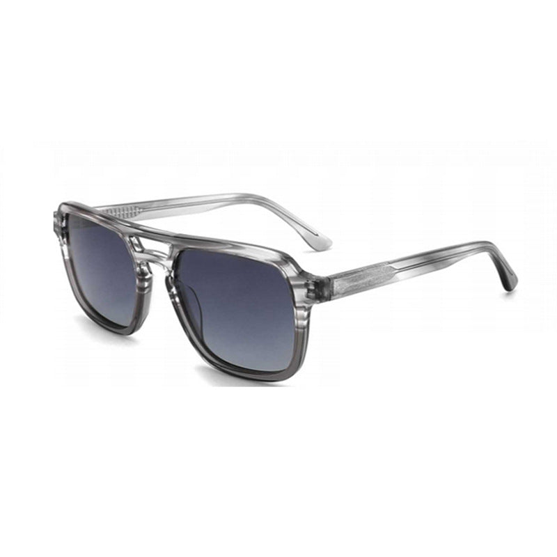 Damen Sonnenbrille mit robustem, stilisierten Kunststoffrahmen und harmonisch verlaufenden Gläsern Brehn
